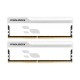 Модуль пам'яті для комп'ютера DDR5 32GB (2x16GB) 5600 MHz Onyx White Prologix (PRO32GB5600YW5K)