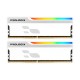 Модуль пам'яті для комп'ютера DDR5 32GB (2x16GB) 5600 MHz Onyx White RGB Prologix (PRO32GB5600YWR5K)