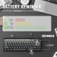 Клавіатура Attack Shark X66 RGB Wireless/Bluetooth/USB UA Moonlit Night (X66MN_AS)