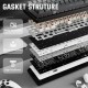 Клавіатура Attack Shark X66 RGB Wireless/Bluetooth/USB UA Moonlit Night (X66MN_AS)