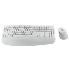Комплект Logitech Signature Comfort Plus MK880 Wireless/USB-C UA Off-White (920-014033)
