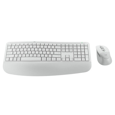 Комплект Logitech Signature Comfort Plus MK880 Wireless/USB-C UA Off-White (920-014033)