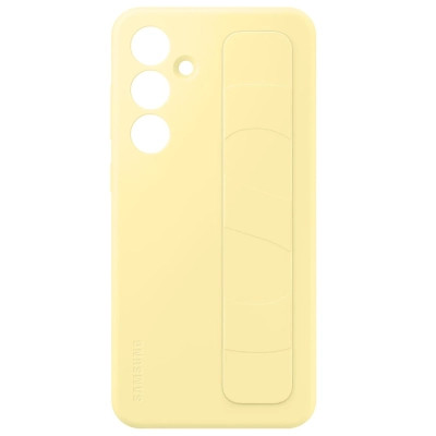 Чохол для мобільного телефона Samsung Standing Grip Case Samsung Galaxy S24 FE Yellow (EF-GS721CYEGWW)