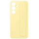 Чохол для мобільного телефона Samsung Standing Grip Case Samsung Galaxy S24 FE Yellow (EF-GS721CYEGWW)