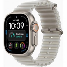 Смарт-годинник Apple Watch Ultra 4 GPS + Cellular 49mm Natural Titanium Case with Translucent Grey Ocean Band (MJAD4QI/A)