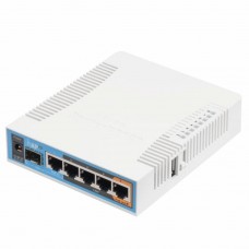 Маршрутизатор Mikrotik hAP ac (RB962UiGS-5HacT2HnT) Маршрутизатор Mikrotik hAP ac (RB962UiGS-5HacT2HnT)