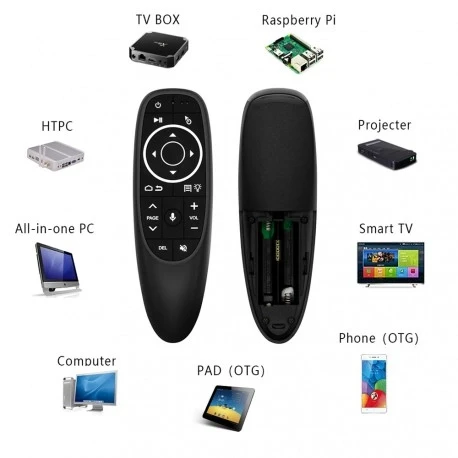 Универсальный Аеро пульт Air Mouse G10S Pro с микрофоном и гироскопом + подсветка кнопок Универсальный Аеро пульт Air Mouse G10S Pro с микрофоном и гироскопом + подсветка кнопок