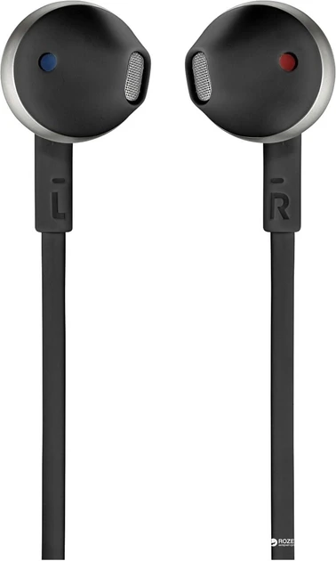 Оригінальні навушники JBL T205 (JBLT205BLK) Black - Фото
