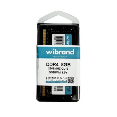 Модуль памяти для ноутбука SoDIMM DDR4 8GB 2666 MHz Wibrand (WI2666DDR4S/8GB) Модуль памяти для ноутбука SoDIMM DDR4 8GB 2666 MHz Wibrand (WI2666DDR4S/8GB)