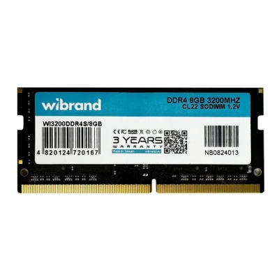 Модуль памяти для ноутбука SoDIMM DDR4 8GB 3200 MHz Wibrand (WI3200DDR4S/8GB)