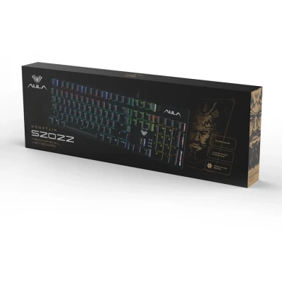 Клавиатура Aula S2022 KRGD Blue Hot-Swap USB UA Black (6948391202235) Клавиатура Aula S2022 KRGD Blue Hot-Swap USB UA Black (6948391202235)