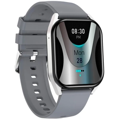 Смарт-годинник Canyon Chatter SW-58 BT-CALL Silver Grey (CNS-SW58SS) - Фото