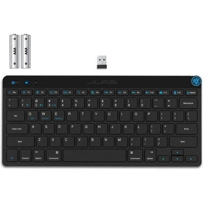Клавіатура Jlab GO Bluetooth/Wireless Black (IEUKGOKEYBRBLK4) - Фото