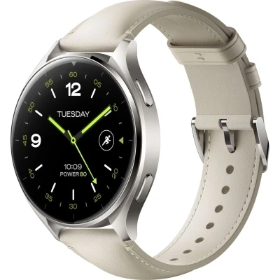 Смарт-часы Xiaomi Watch 2 Titan BHR9306GL Gray Case White Leather Strap (1093970) Смарт-часы Xiaomi Watch 2 Titan BHR9306GL Gray Case White Leather Strap (1093970)