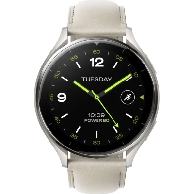 Смарт-часы Xiaomi Watch 2 Titan BHR9306GL Gray Case White Leather Strap (1093970) Смарт-часы Xiaomi Watch 2 Titan BHR9306GL Gray Case White Leather Strap (1093970)