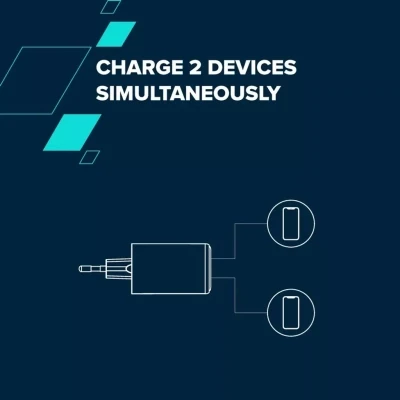 Зарядний пристрій Canyon CU45AC GaN 45 W 1xPD 1xQC EU White (CNS-CUW45AC) - Фото