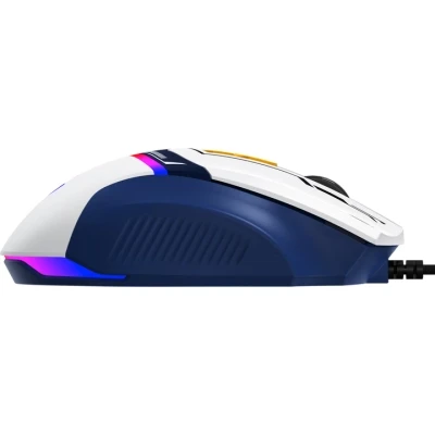 Мишка GamePro GM300BL USB Blue/White (GM300BL) - Фото