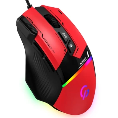 Мышка GamePro GM300R USB Red/Black (GM300R) - Фото