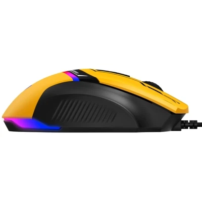 Мышка GamePro GM300Y USB Yellow/Black (GM300Y) - Фото