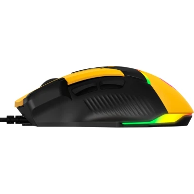 Мышка GamePro GM300Y USB Yellow/Black (GM300Y) - Фото