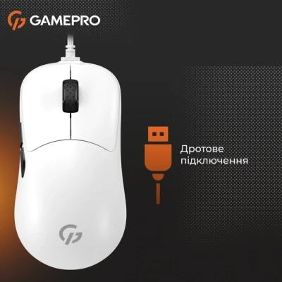 Мышка GamePro GM690W USB White (GM690W) - Фото