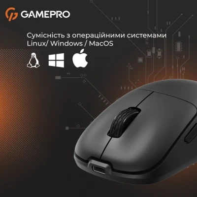 Мышка GamePro GM990B Wireless Black (GM990B) - Фото