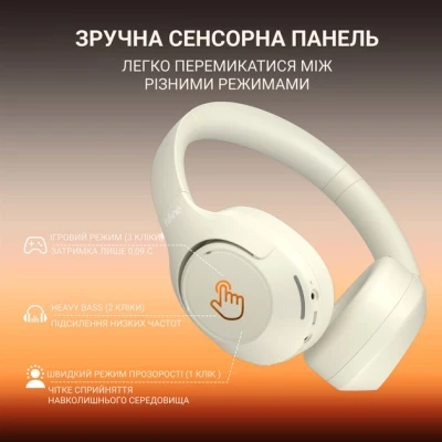 Наушники Fifine X3W Wireless White (X3W) Наушники Fifine X3W Wireless White (X3W)