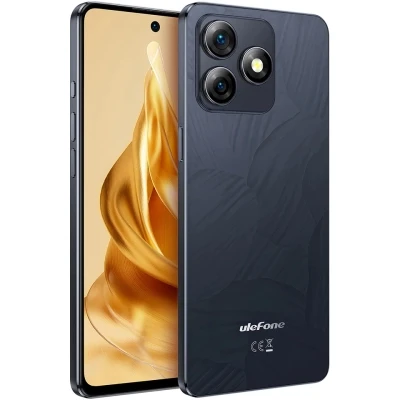 Мобільний телефон Ulefone Note 18 Pro 6/256 Gb Lustrous Black (6975326667364) - Фото