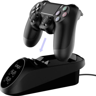 Зарядное устройство iPega PG-9180 Для геймпадів PS4 Black (PG-9180) - Фото