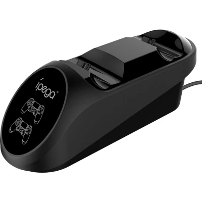 Зарядное устройство iPega PG-9180 Для геймпадів PS4 Black (PG-9180) - Фото