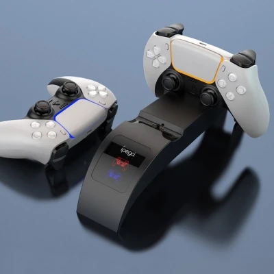 Зарядное устройство iPega PG-P5016 Для геймпадів DualSense PS5 Sony PlayStation 5 Black (PG-P5016) Зарядное устройство iPega PG-P5016 Для геймпадів DualSense PS5 Sony PlayStation 5 Black (PG-P5016)