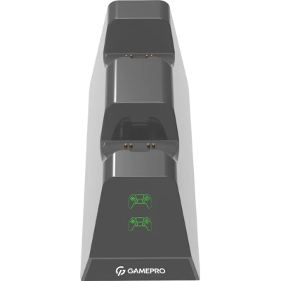 Зарядное устройство GamePro CHS420B Для геймпадів DualSense PS5 Black (CHS420B) - Фото