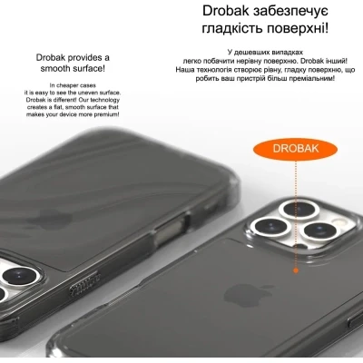 Чехол для мобильного телефона Drobak Acrylic Case with Airbag для Apple iPhone 14 (949401) Чехол для мобильного телефона Drobak Acrylic Case with Airbag для Apple iPhone 14 (949401)