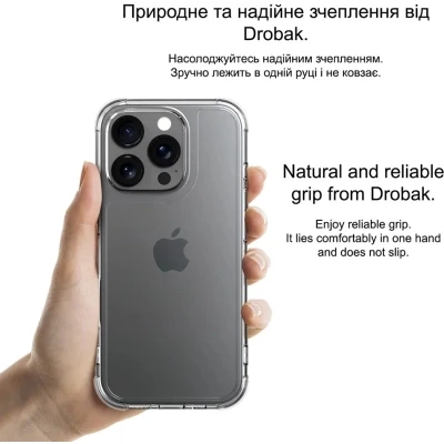 Чехол для мобильного телефона Drobak Acrylic Case with Airbag для Apple iPhone 14 (949401) Чехол для мобильного телефона Drobak Acrylic Case with Airbag для Apple iPhone 14 (949401)