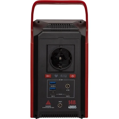 Зарядная станция PowerPlant PP-425 40000mAh, PD 30W, AC 200W (PB931415)