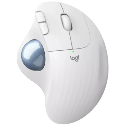 Мышка Logitech Ergo M575 for Business Wireless Trackball Off-White (910-006438) - Фото