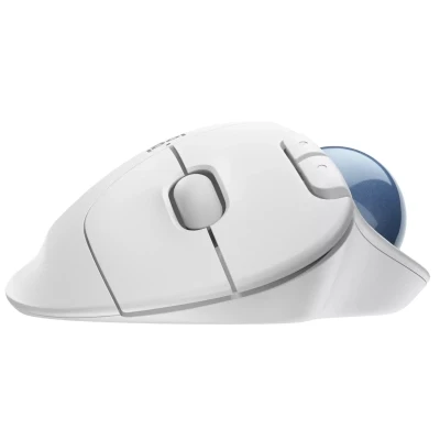 Мышка Logitech Ergo M575 for Business Wireless Trackball Off-White (910-006438) - Фото