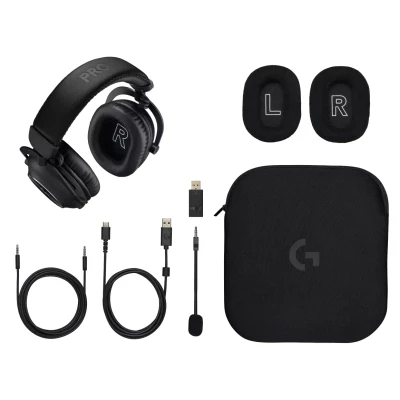 Навушники Logitech G Pro X 2 Lightspeed Wireless Black (981-001263) - Фото