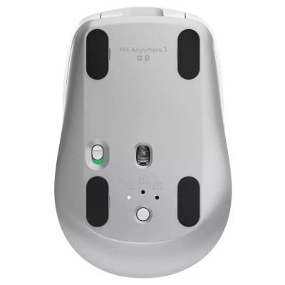 Мышка Logitech MX Anywhere 3S Wireless/Bluetooth Pale Grey (910-006930) - Фото