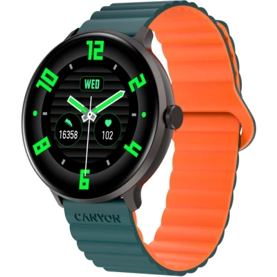 Смарт-годинник Canyon Jacky SW-69 Green Orange (CNS-SW69BG) - Фото